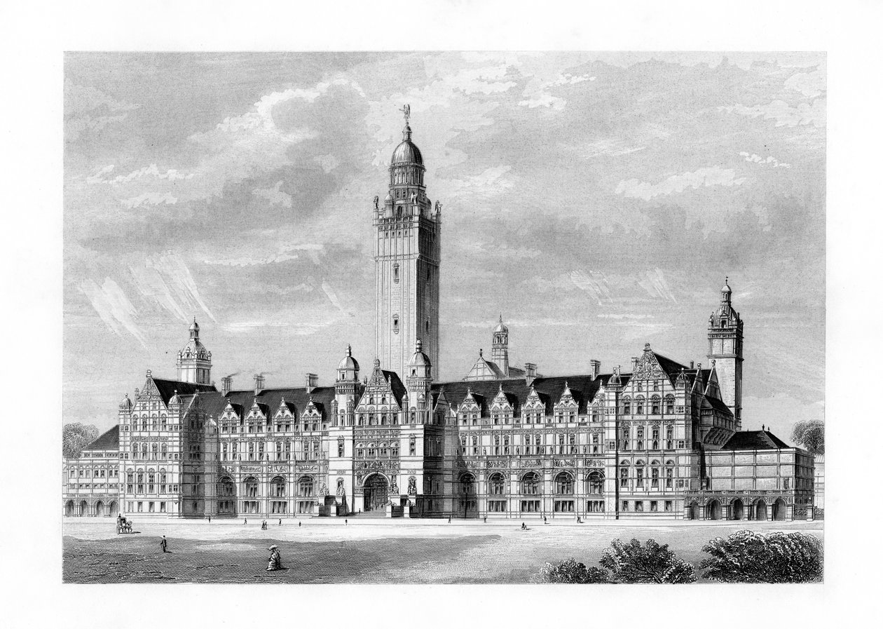 Imperial Institute, South Kensington, Londyn, 1899 autorstwa Unbekannt