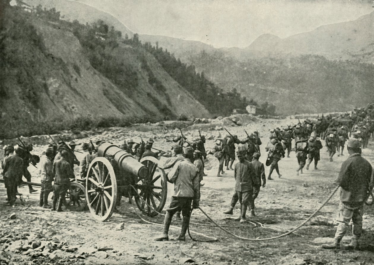 Armia włoska w marcu 1919 r. autorstwa Unbekannt