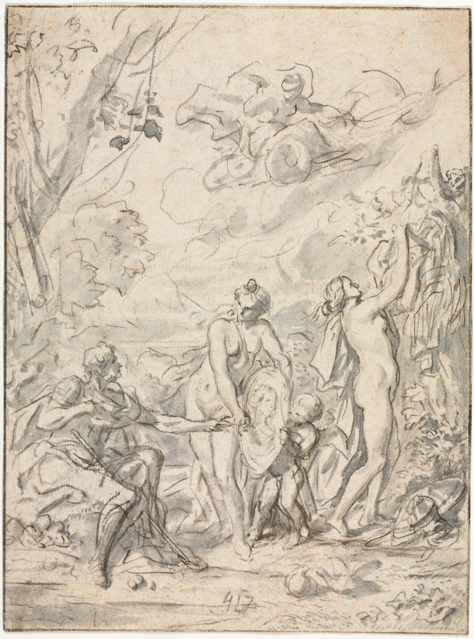 Wyrok Paryski, ok. 1930 r. 1740-1750. autorstwa Unbekannt
