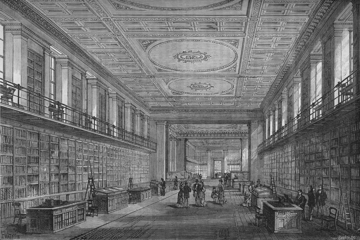 Biblioteka Królów, Londyn, 1878 autorstwa Unbekannt