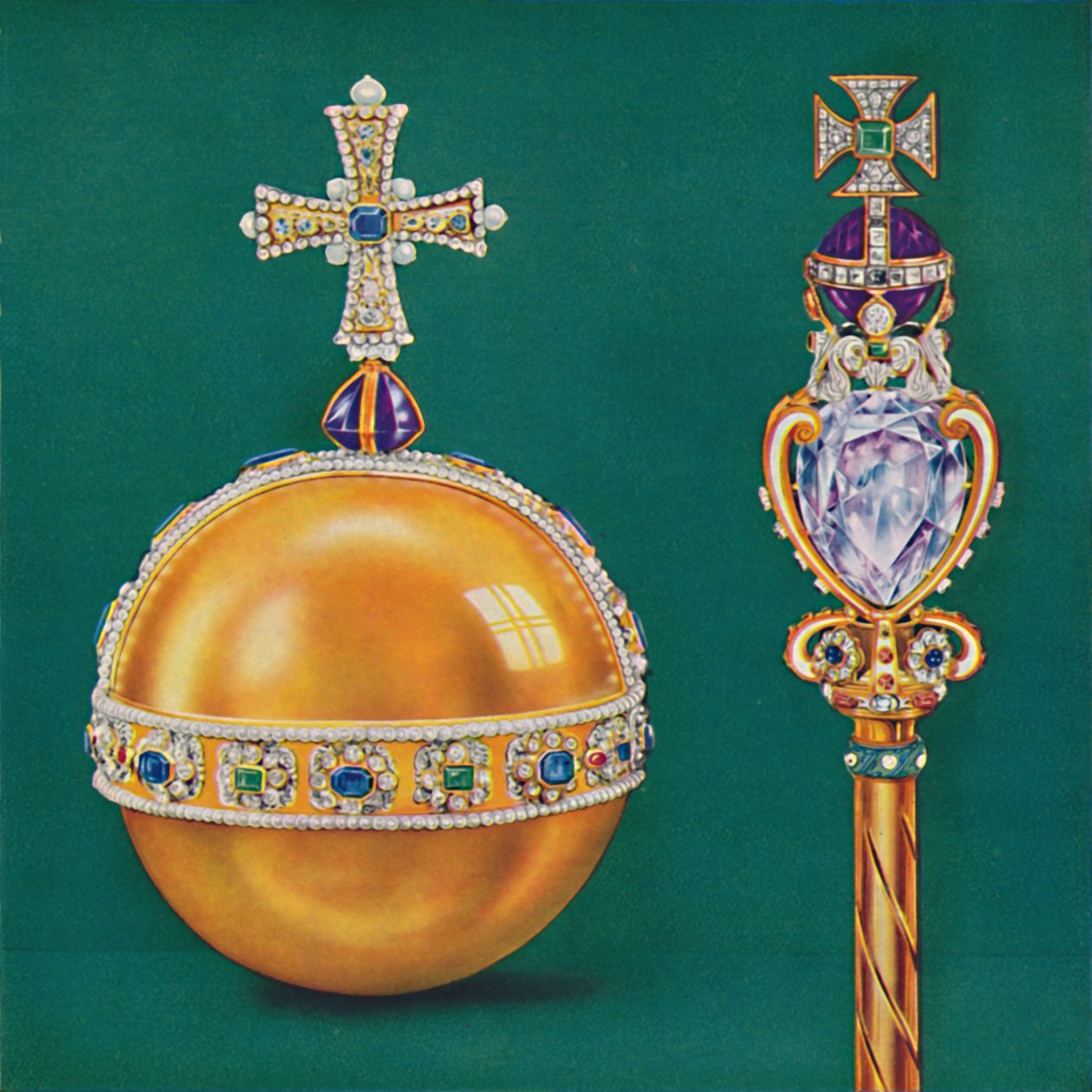 Kula Króla i Berło, 1937. autorstwa Unbekannt