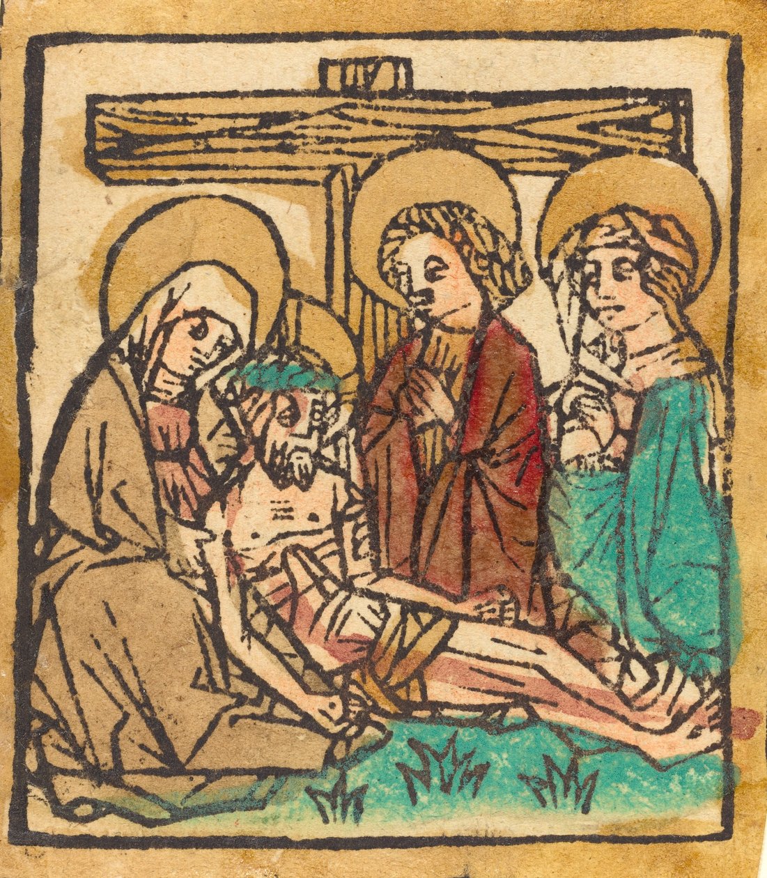 Lamentacja, c. 1460. autorstwa Unbekannt