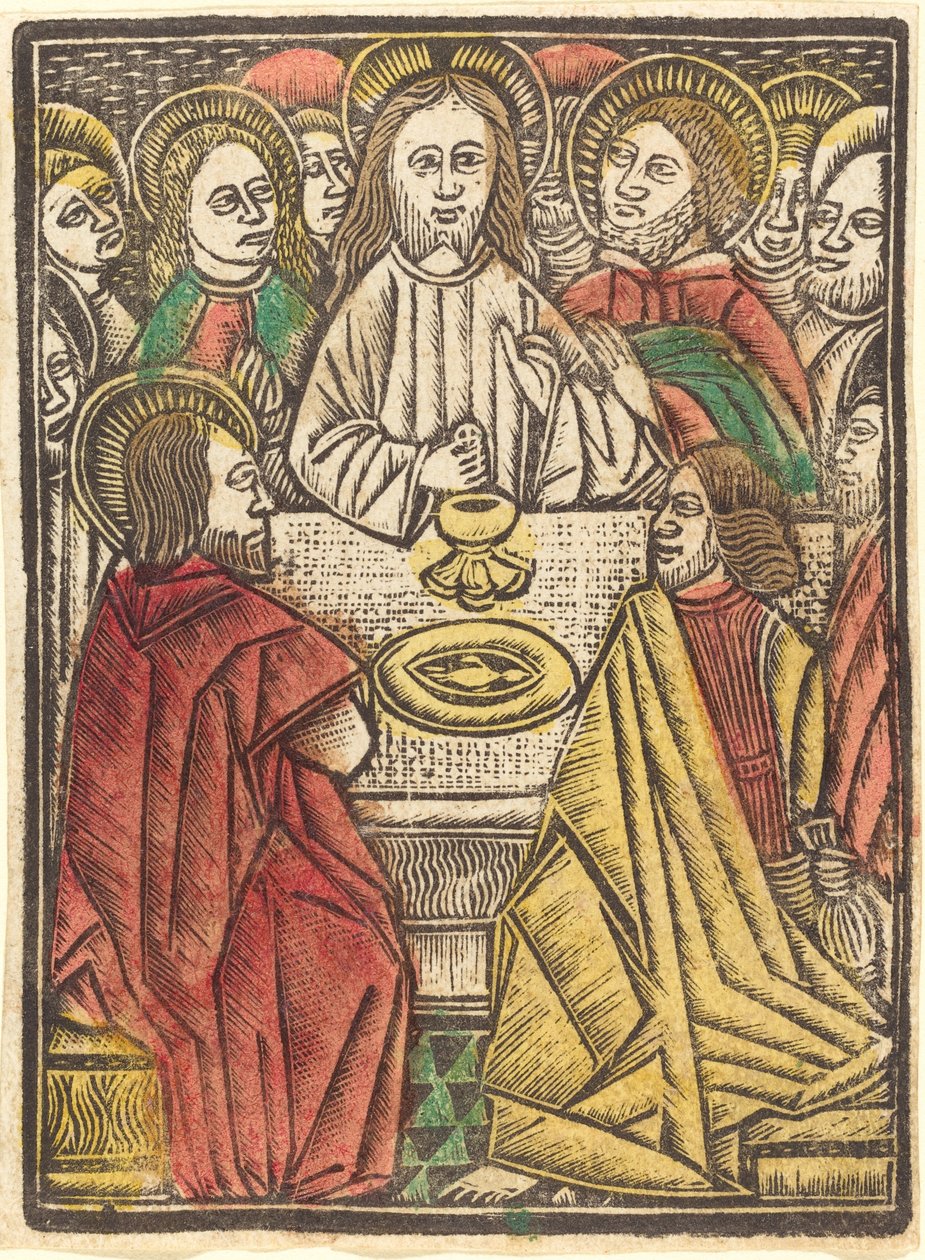 Ostatnia Wieczerza, c. 1480. autorstwa Unbekannt