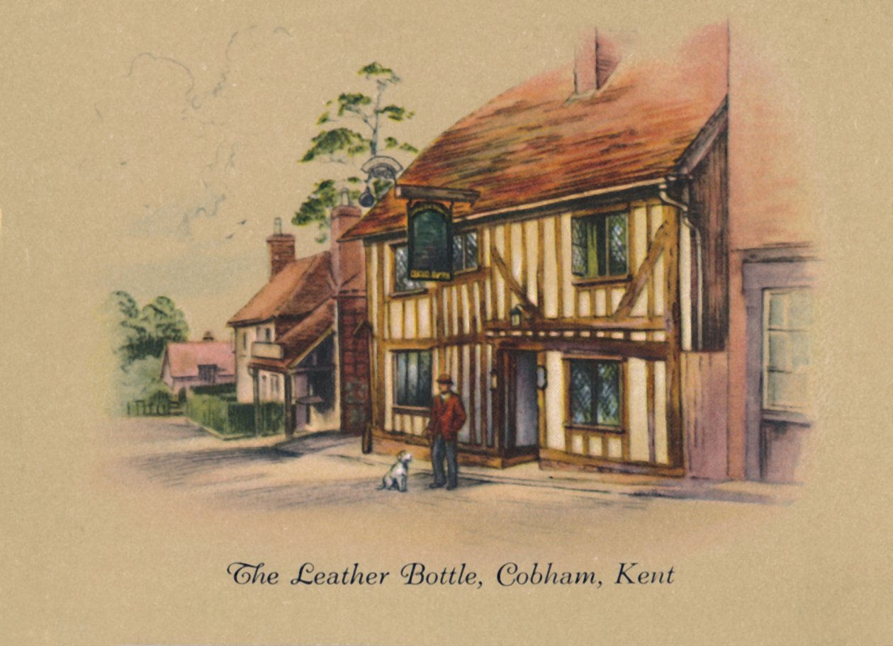 Skórzana butelka, Cobham, Kent, 1939 autorstwa Unbekannt