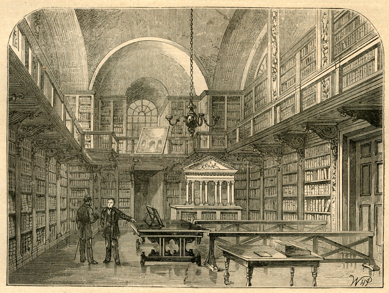 Biblioteka św. Pawła, 1897. autorstwa Unbekannt