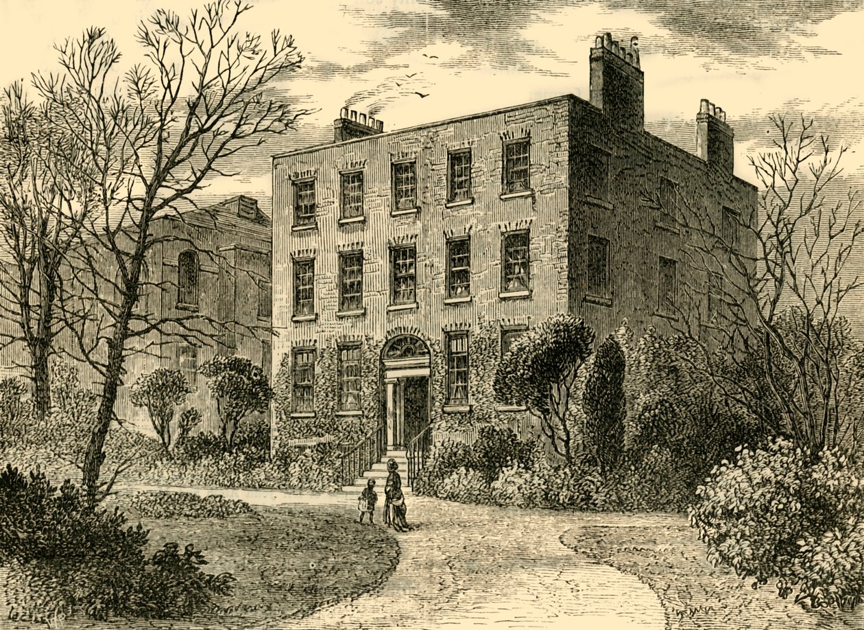 Dwór, Dalston, ok. 1876. autorstwa Unbekannt