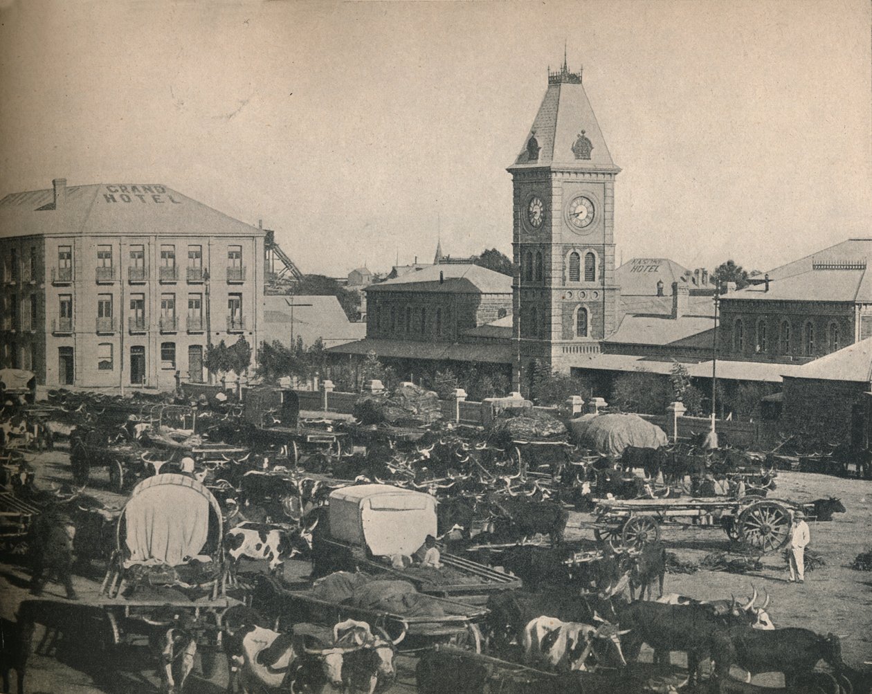 Rynek, Kimberley, ok. 1900. autorstwa Unbekannt