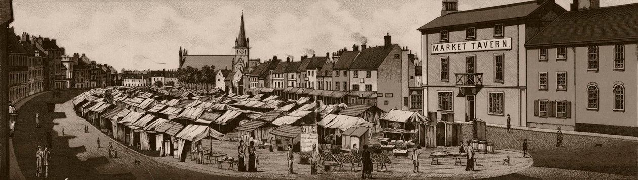 Rynek, ok. 1880 r. autorstwa Unbekannt