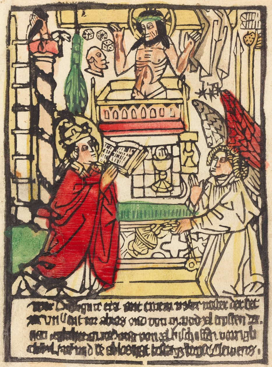 Msza św. 1470. autorstwa Unbekannt