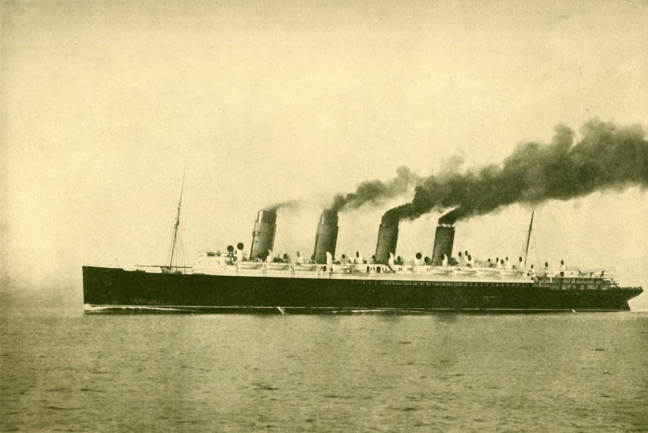 Mauretania Cunard Line, 30 696 ton, c1930. autorstwa Unbekannt