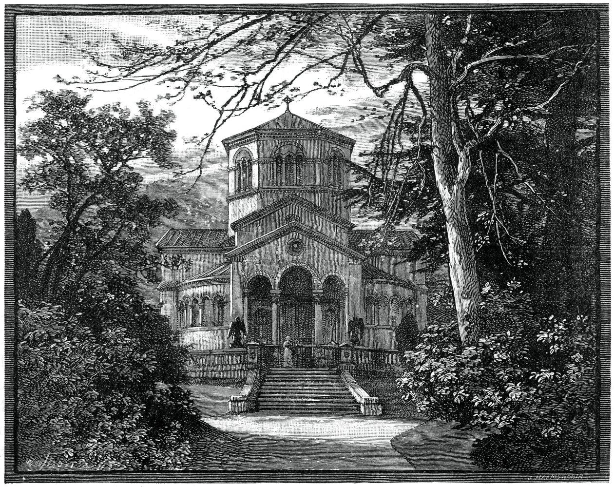 Mauzoleum, Frogmore, 1900 autorstwa Unbekannt