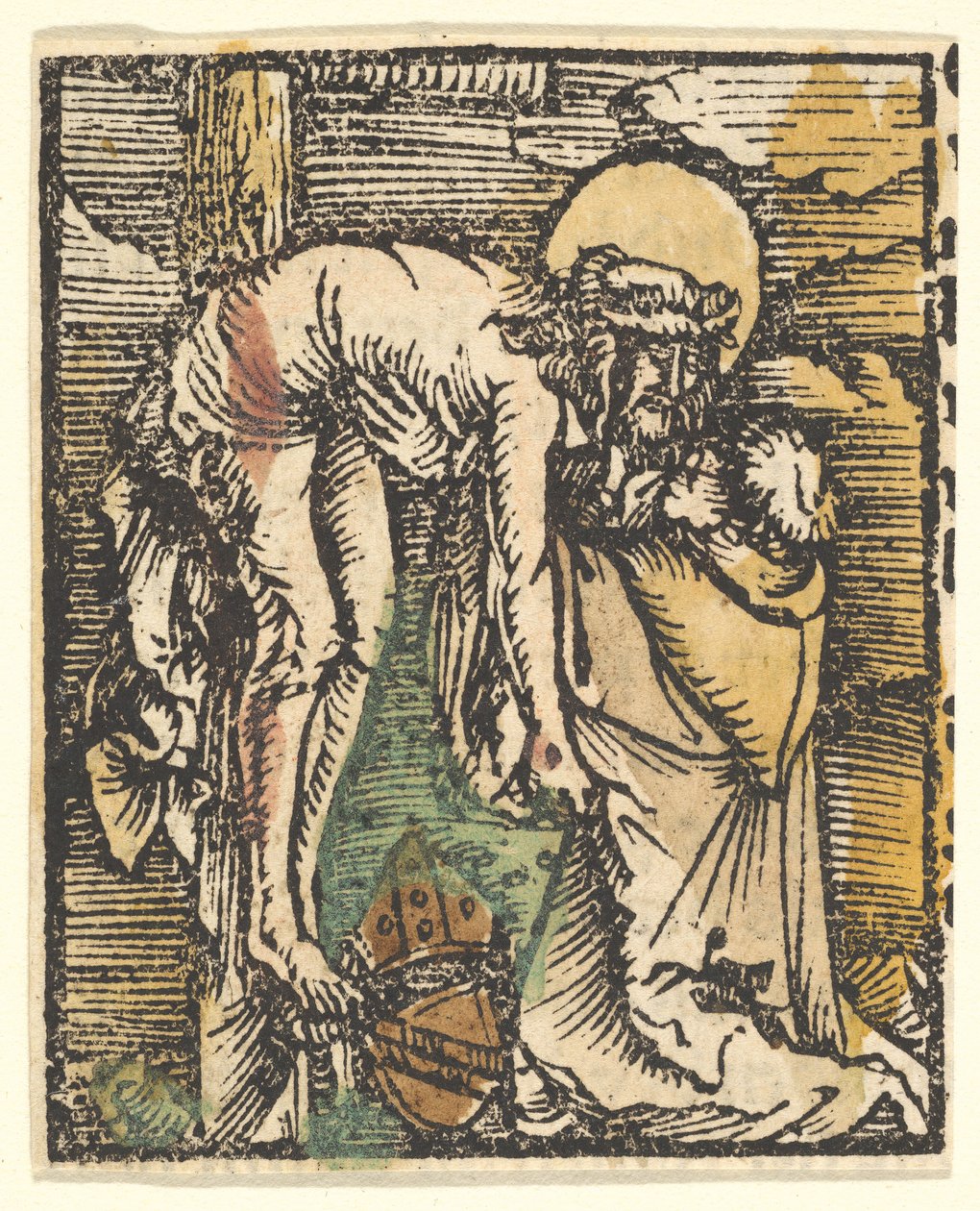 Kopia Cudu św. Bernarda, po 1512 r. autorstwa Unbekannt