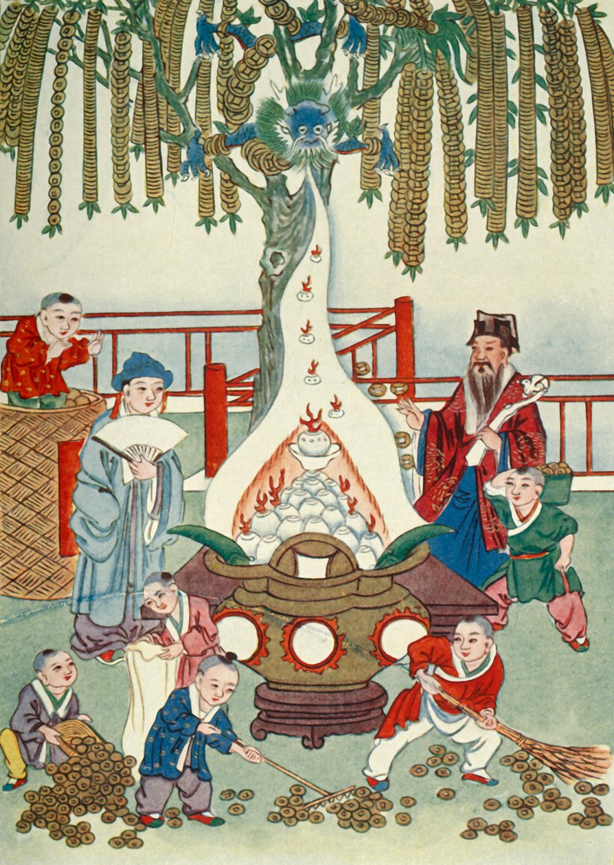 „Drzewo pieniędzy”, 1922. autorstwa Unbekannt