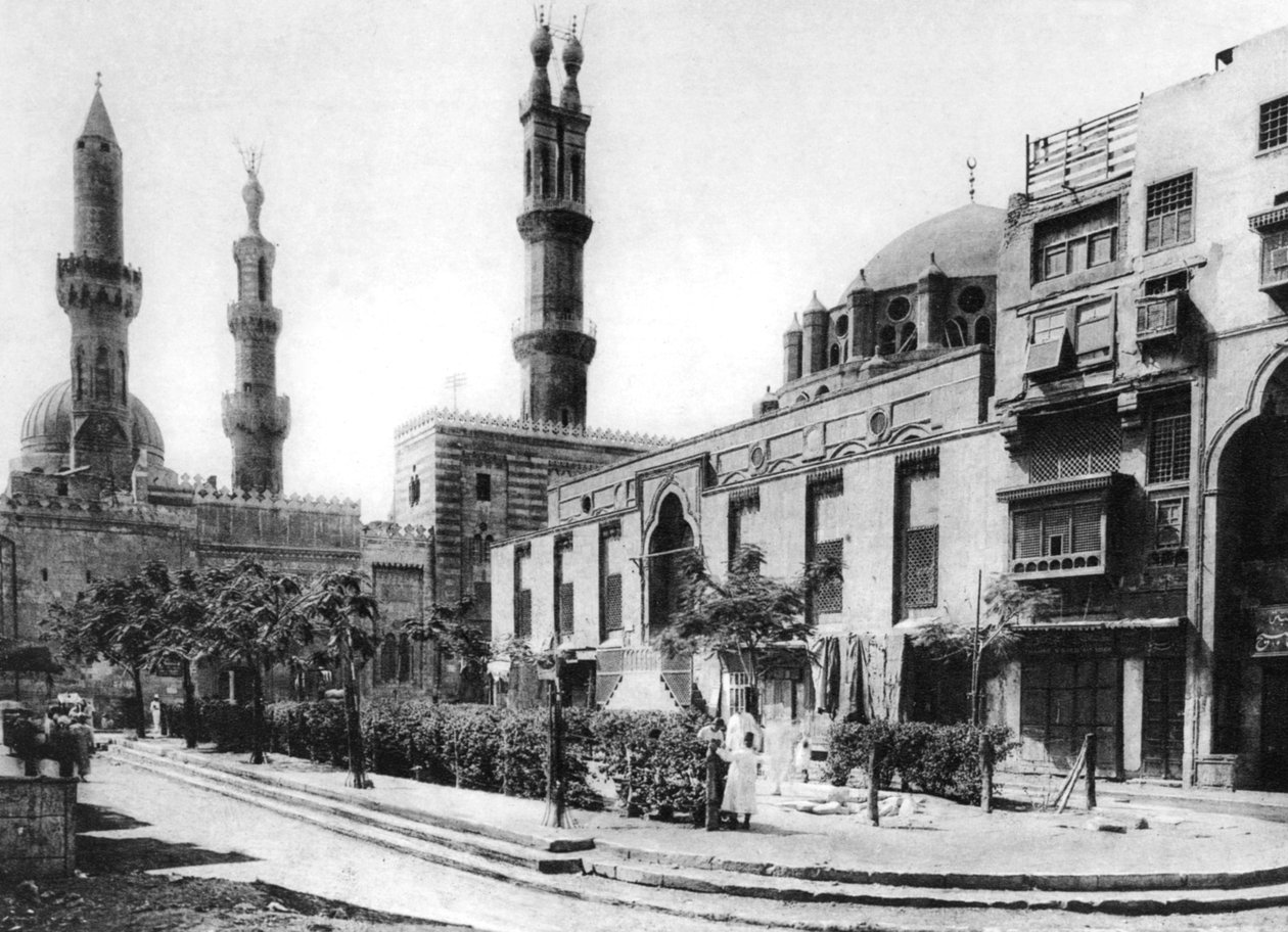 Meczet El-Arhan, Kair, Egipt, ok. 1920 r. autorstwa Unbekannt