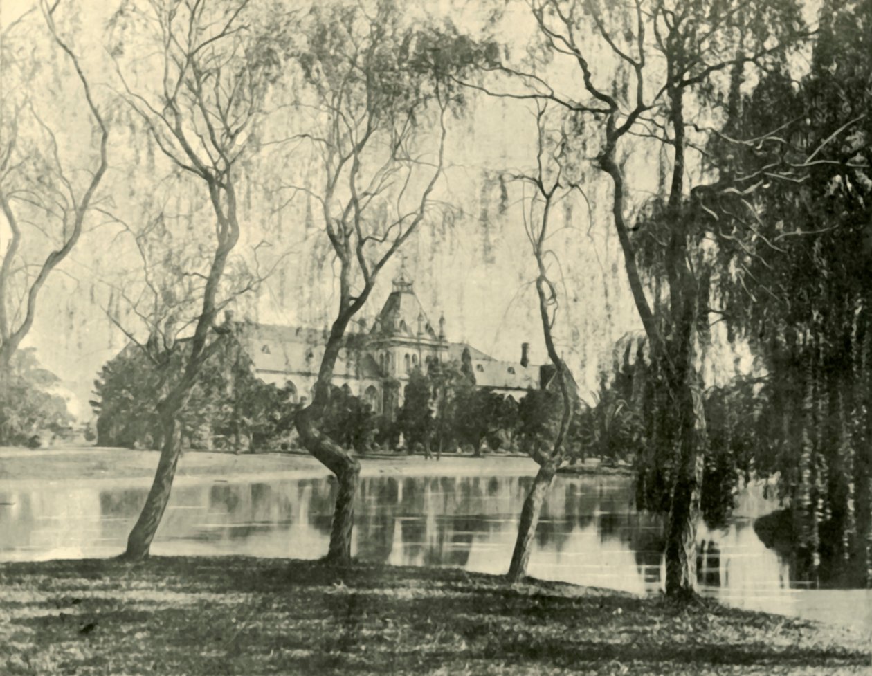 Muzeum. Uniwersytet w Melbourne, 1901. autorstwa Unbekannt