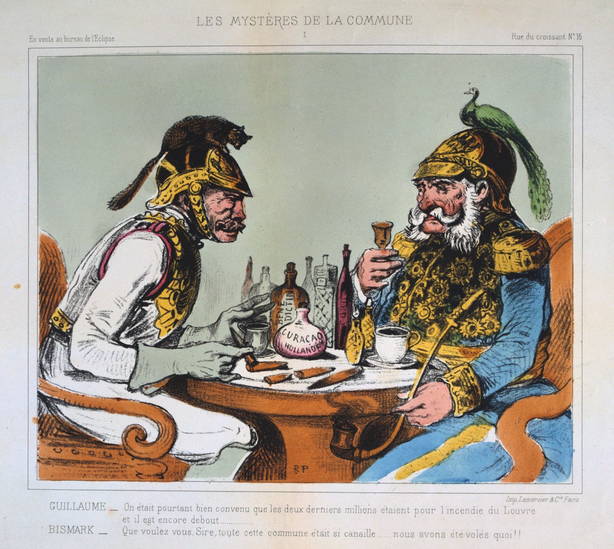 Tajemnice Komuny, 1871 autorstwa Unbekannt