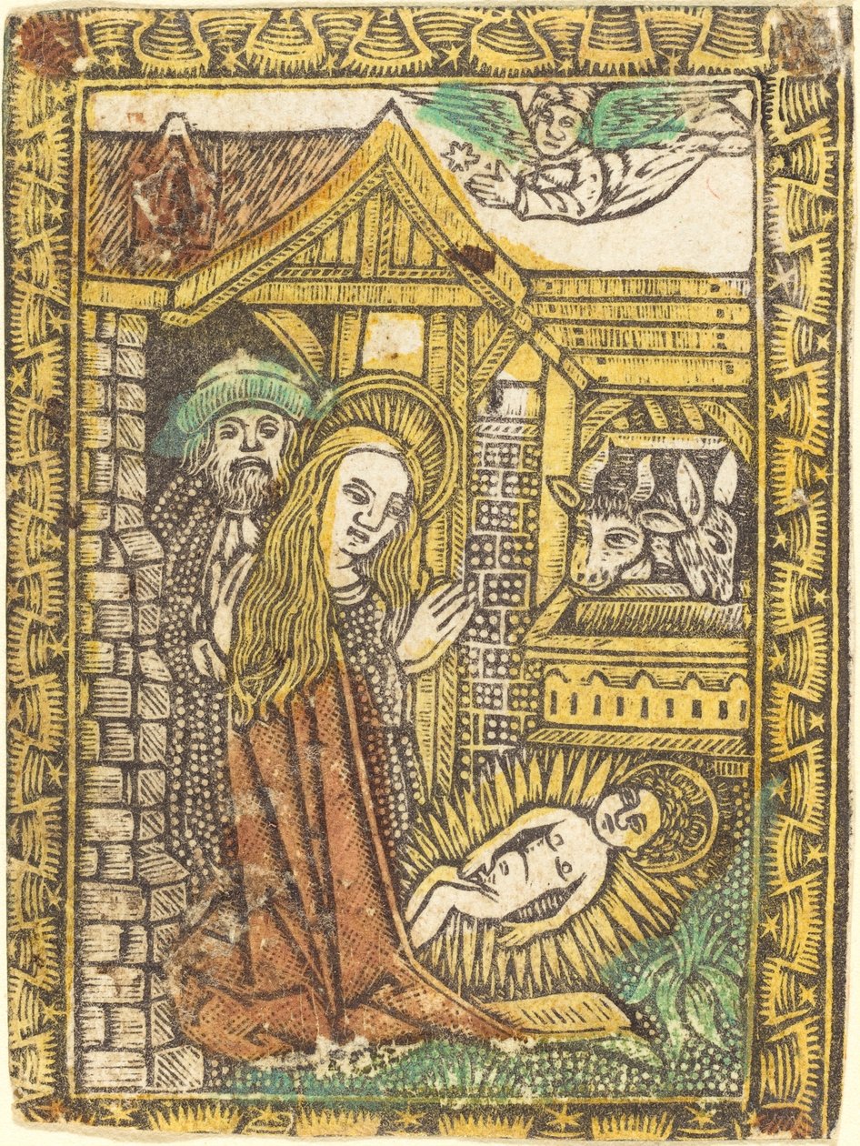 Narodzenia, c. 14701480. autorstwa Unbekannt