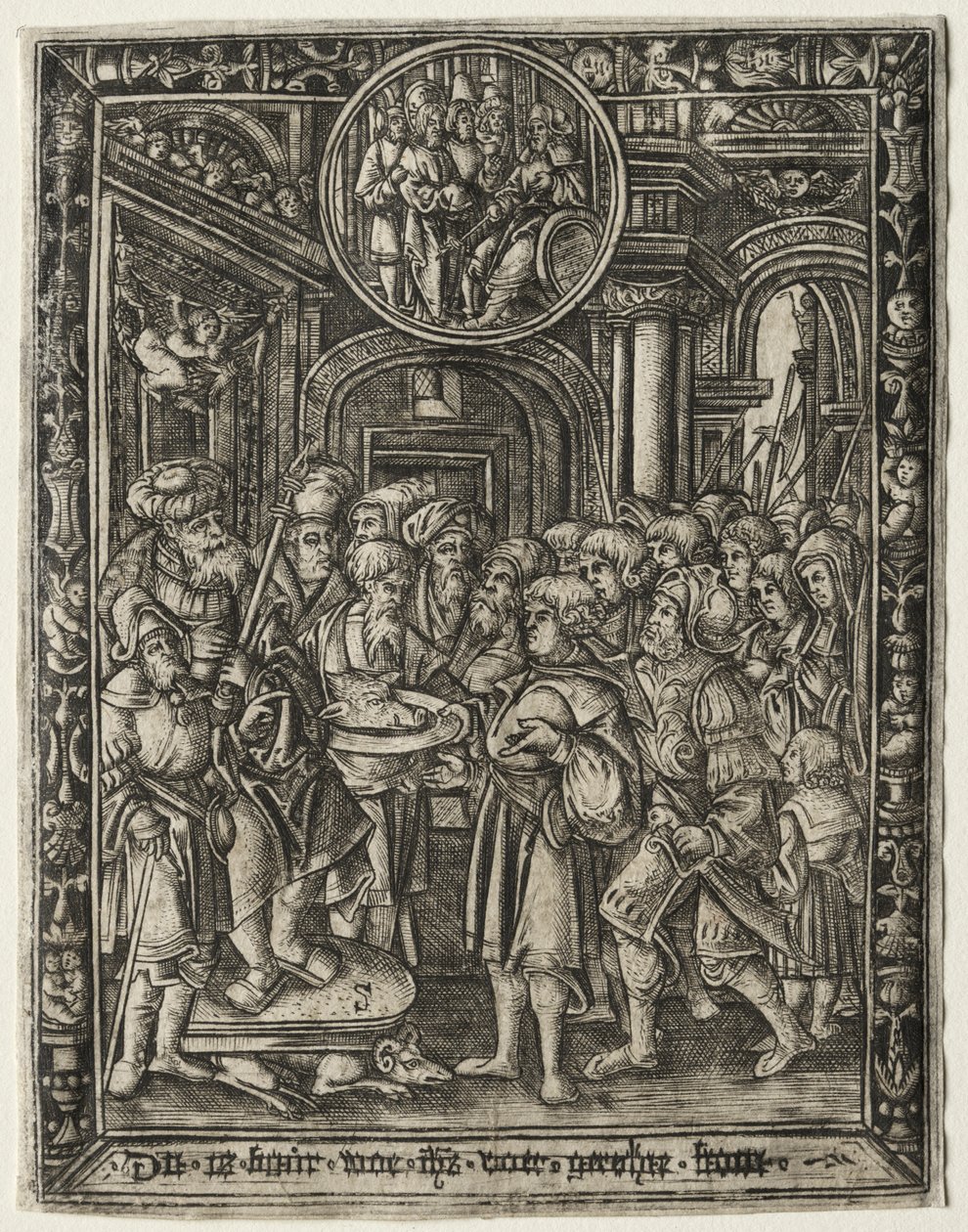 Stary król na tronie, c. 1520. autorstwa Unbekannt