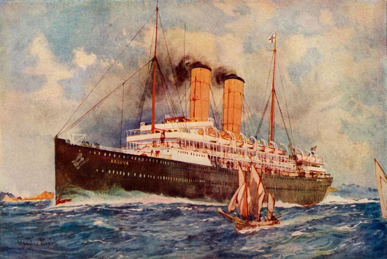 Linia Orsowa, ok. 1930. autorstwa Unbekannt