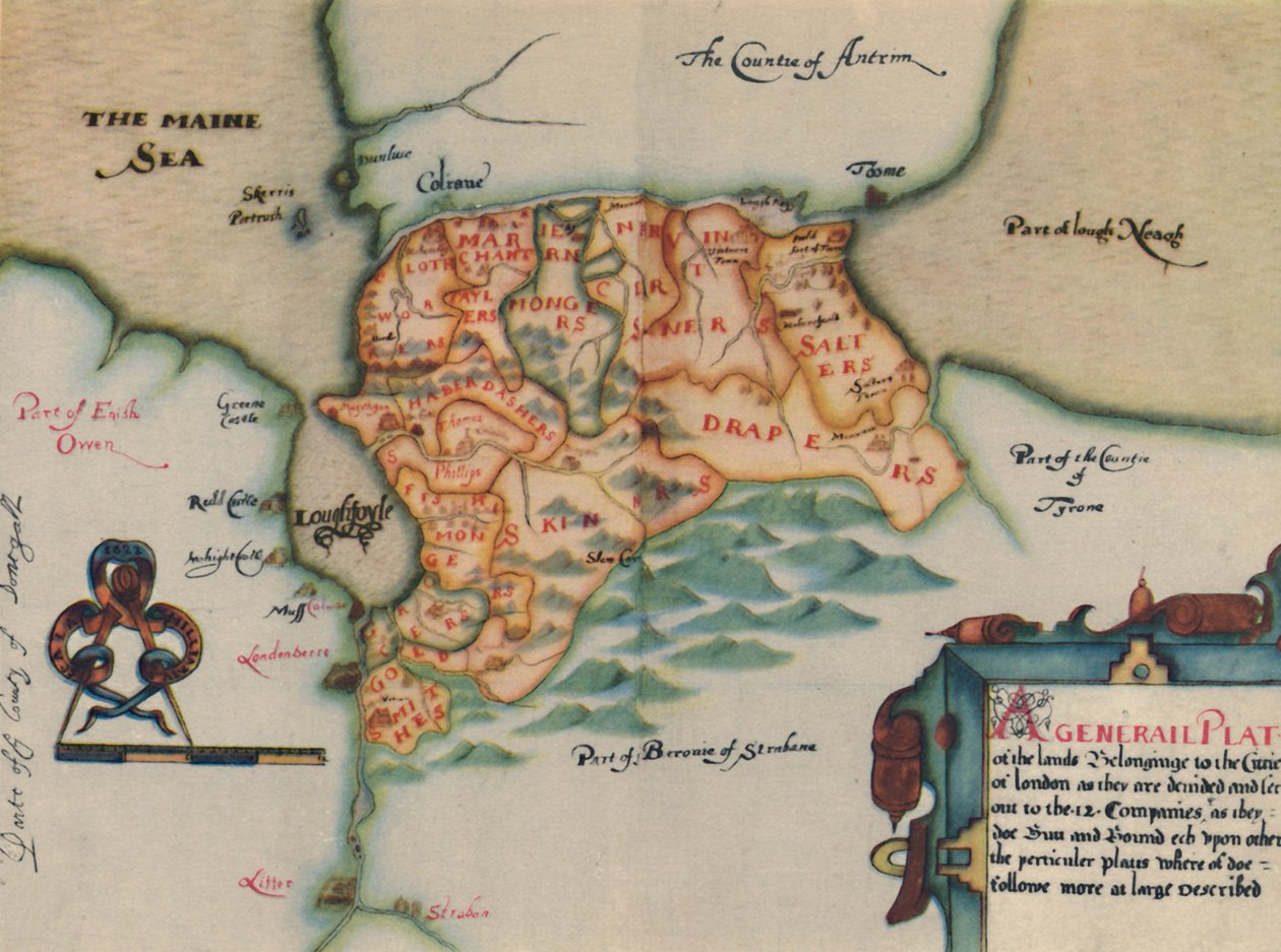 Plantacja Ulsteru, XVII w., 1948 r. autorstwa Unbekannt