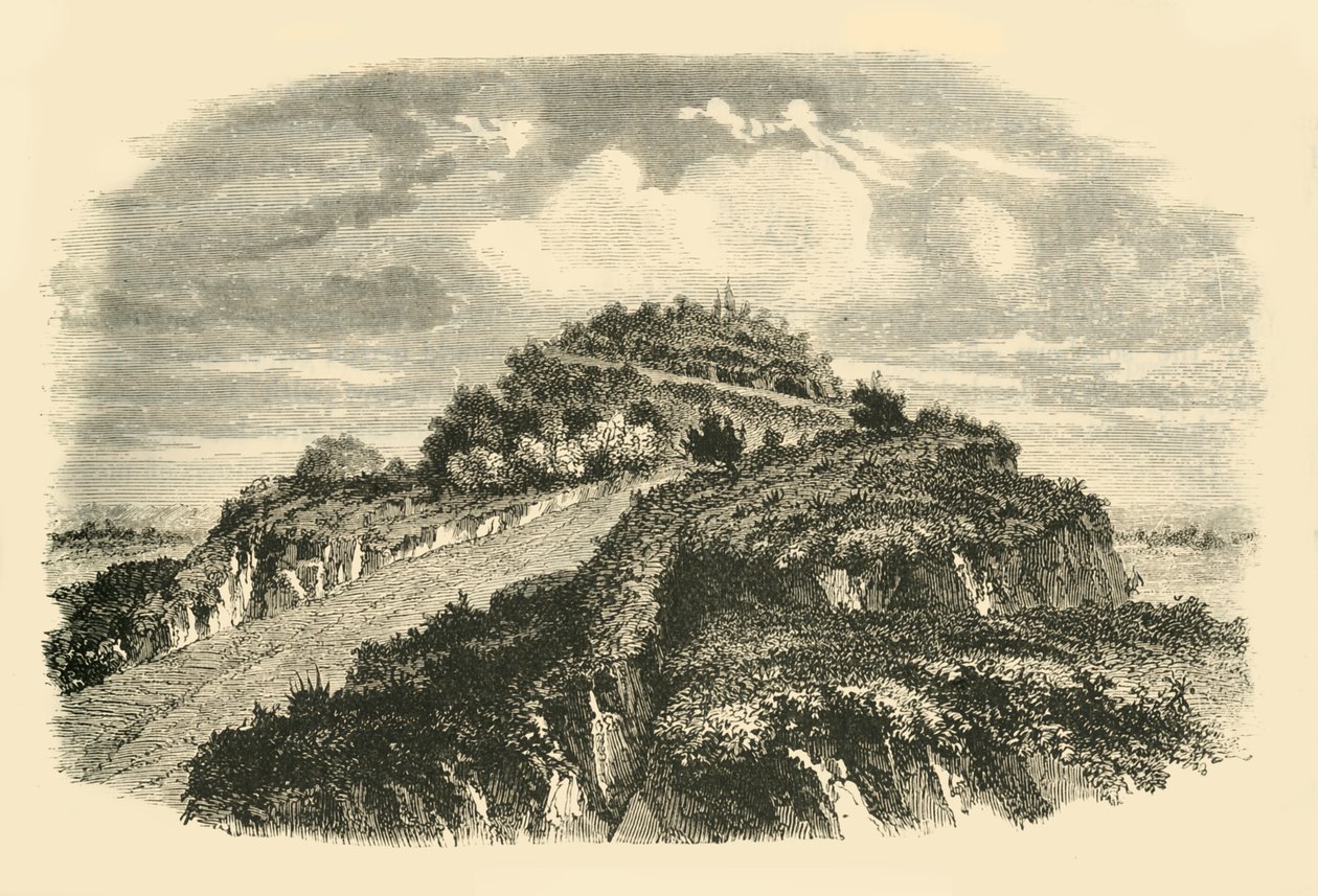 Piramida Choluli, 1890. autorstwa Unbekannt