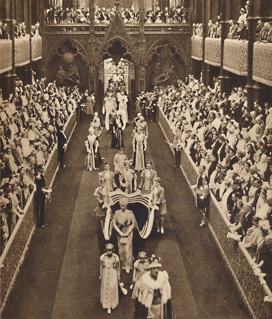 Procesja Królowych Matek, 12 maja 1937 autorstwa Unbekannt