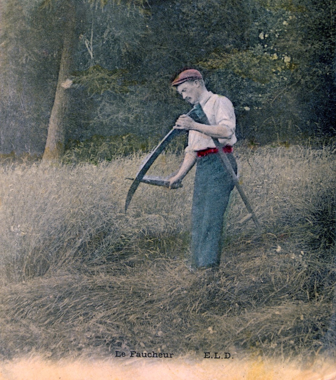 Żniwiarz, ok. 1900 autorstwa Unbekannt