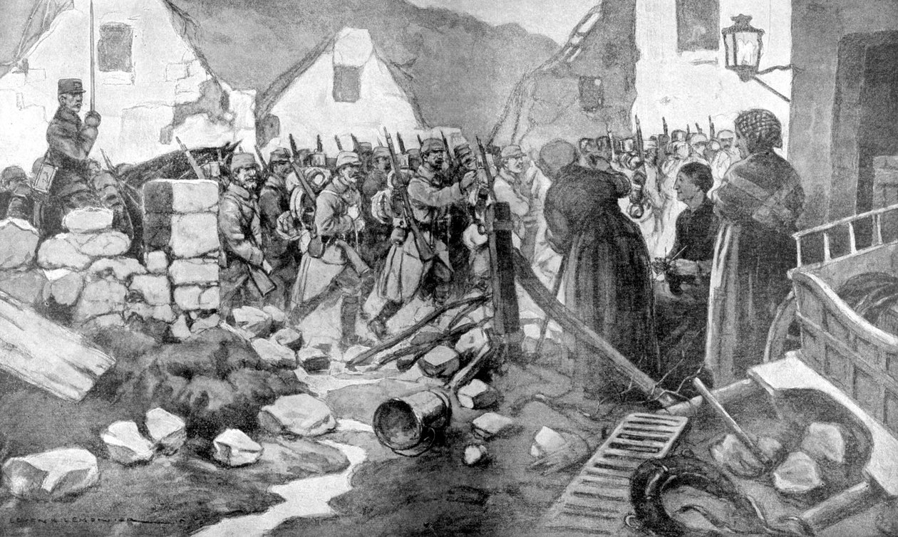 Saluty pułkowe, 1915 autorstwa Unbekannt