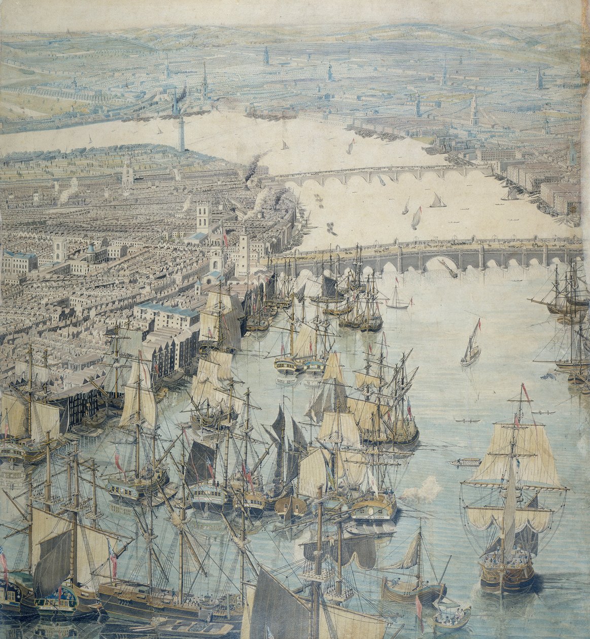 Panorama Rheinbecka, ok. 1807 r. autorstwa Unbekannt