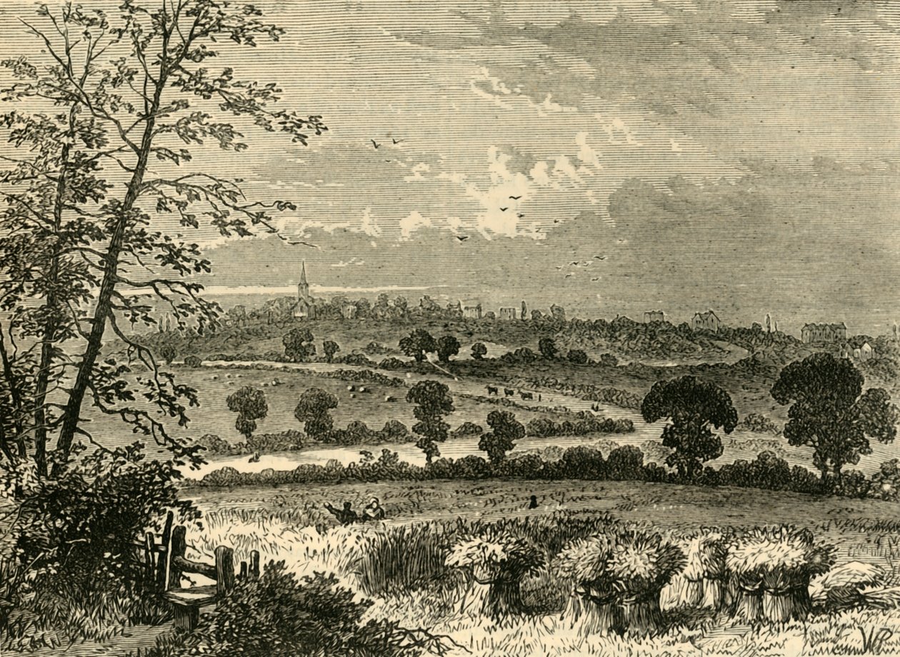 Droga rzymska, Park Tufnell, 1838, c1876. autorstwa Unbekannt
