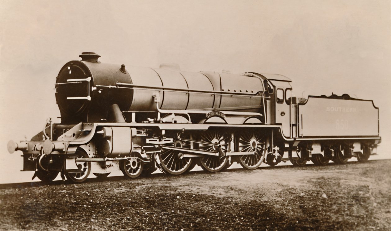 S.R. Lokomotywa ekspresowa Lorda Nelsona, ok. 1930. autorstwa Unbekannt