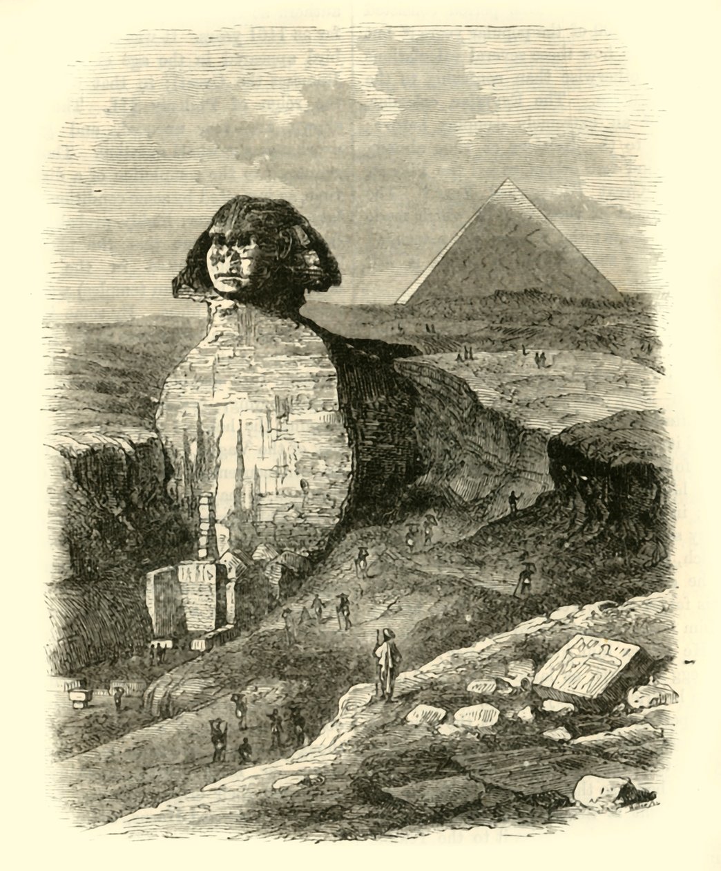 Sfinks, 1890. autorstwa Unbekannt