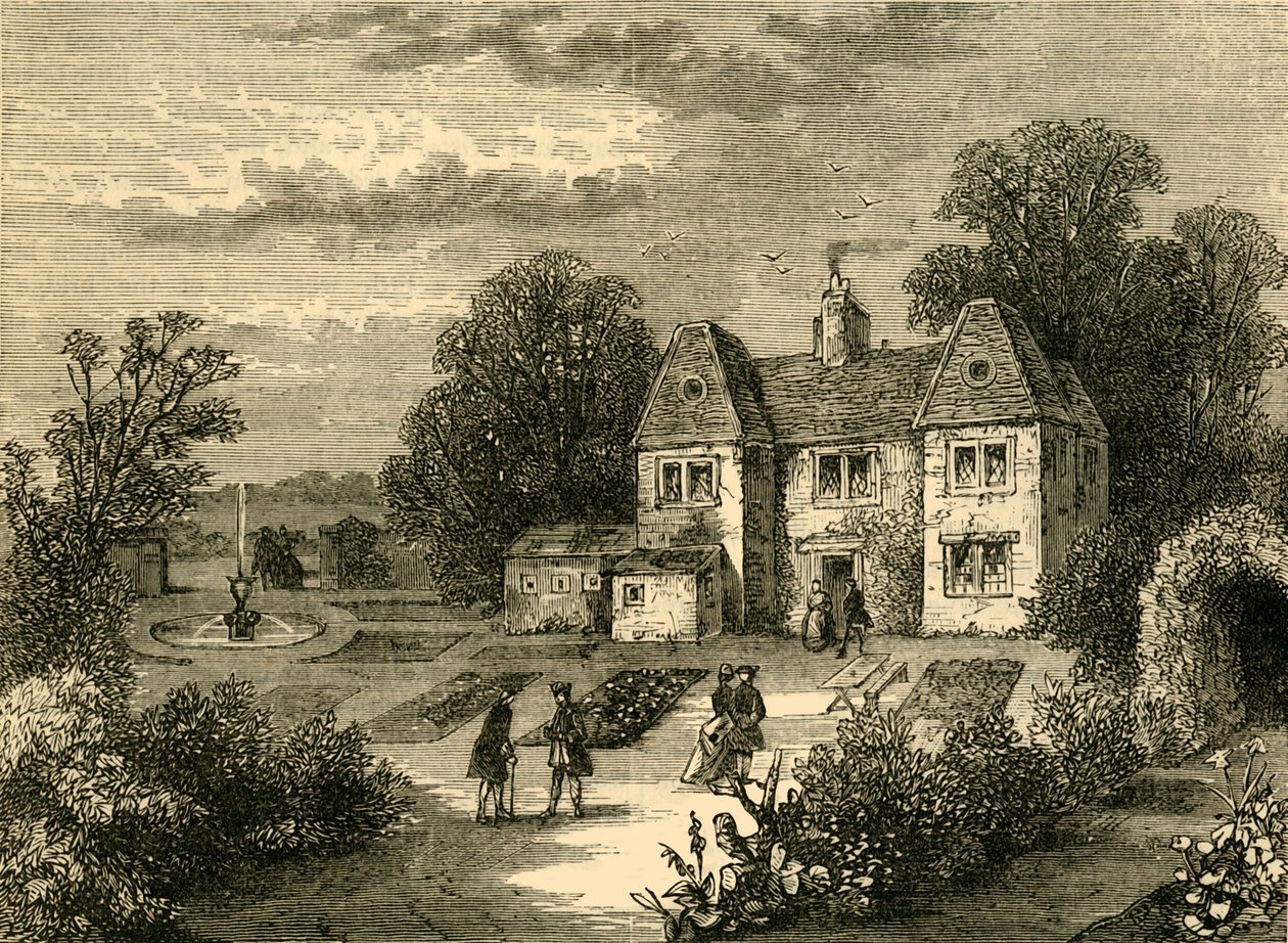 Wiosenny ogród, koniec świata, c1876. autorstwa Unbekannt