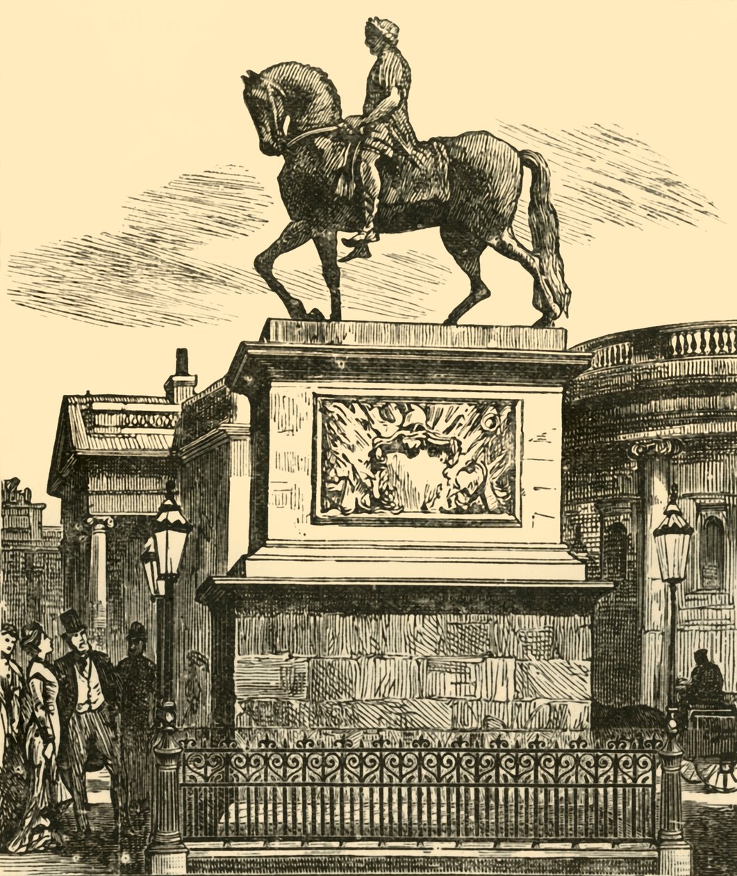 Statua Wilhelma III, 1898. autorstwa Unbekannt