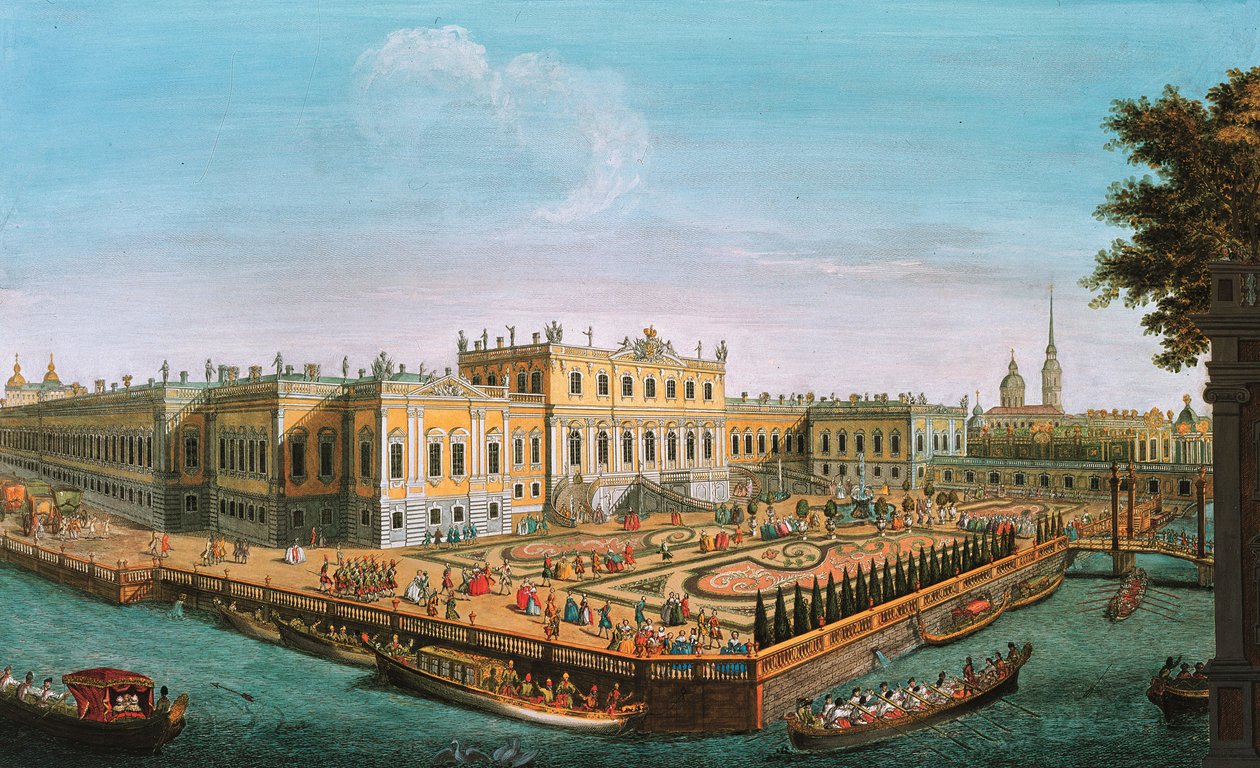 Pałac Letni w Petersburgu, 1753 r. autorstwa Unbekannt