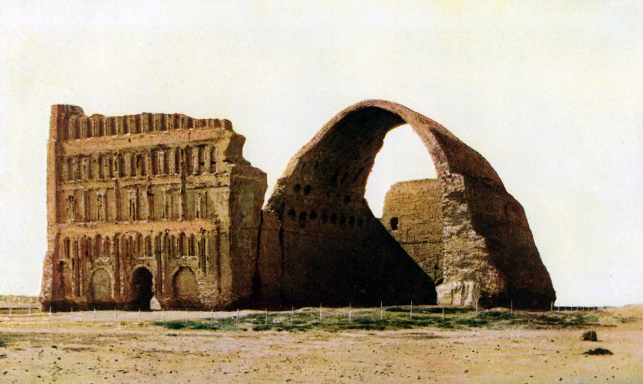 Taq-i Kisra, Ctezyfon, Irak, ok. 1930 autorstwa Unbekannt