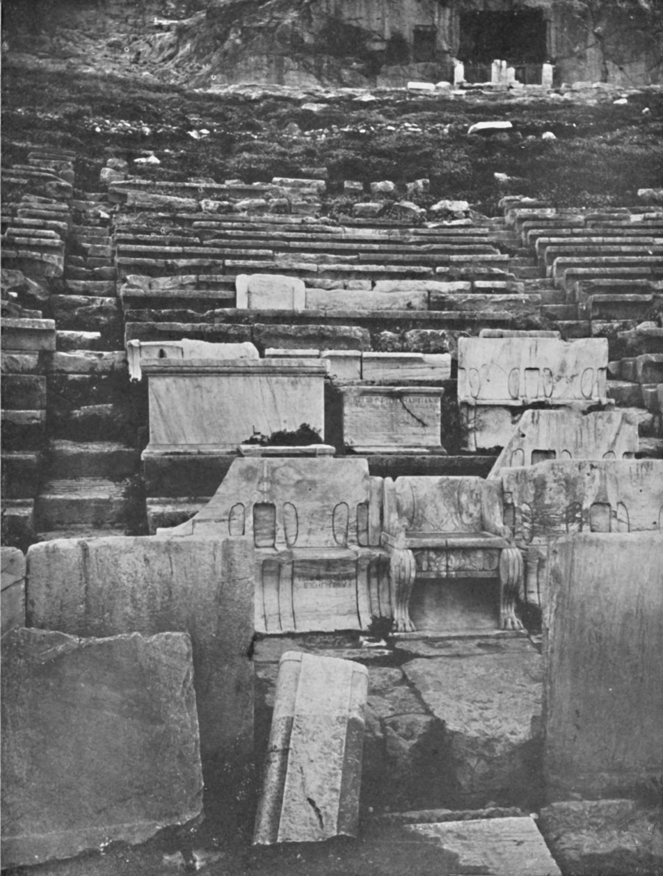 Teatr Dionizosa, Ateny, 1913 autorstwa Unbekannt