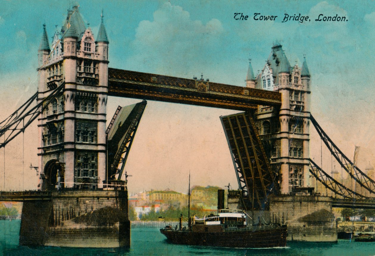 Tower Bridge, 1915, ok. 1900-1930 autorstwa Unbekannt
