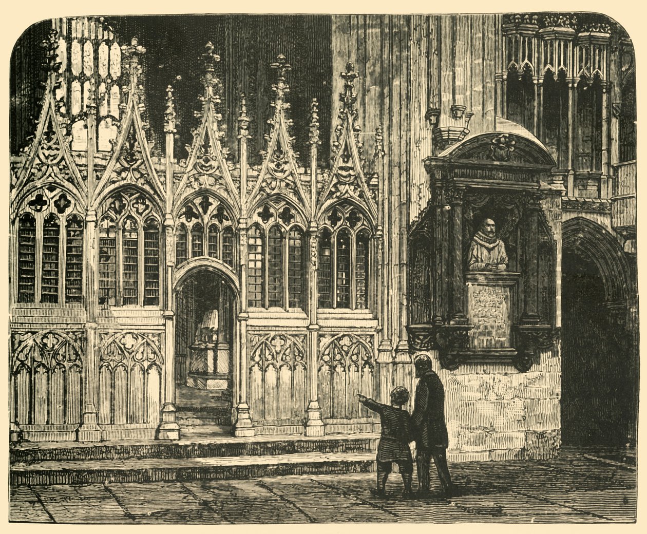 Transept męczeństwa, 1898. autorstwa Unbekannt