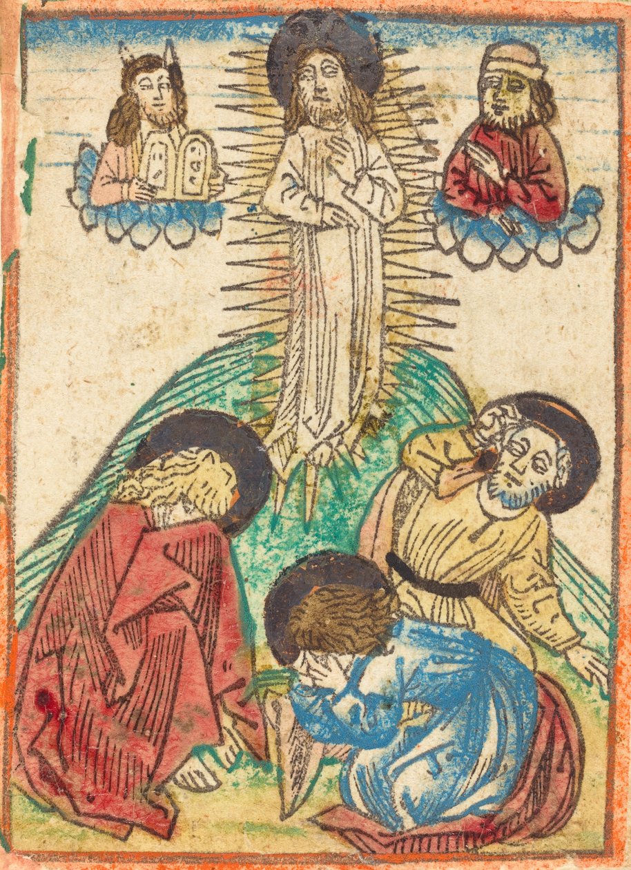 Przemienienie, c. 1475. autorstwa Unbekannt