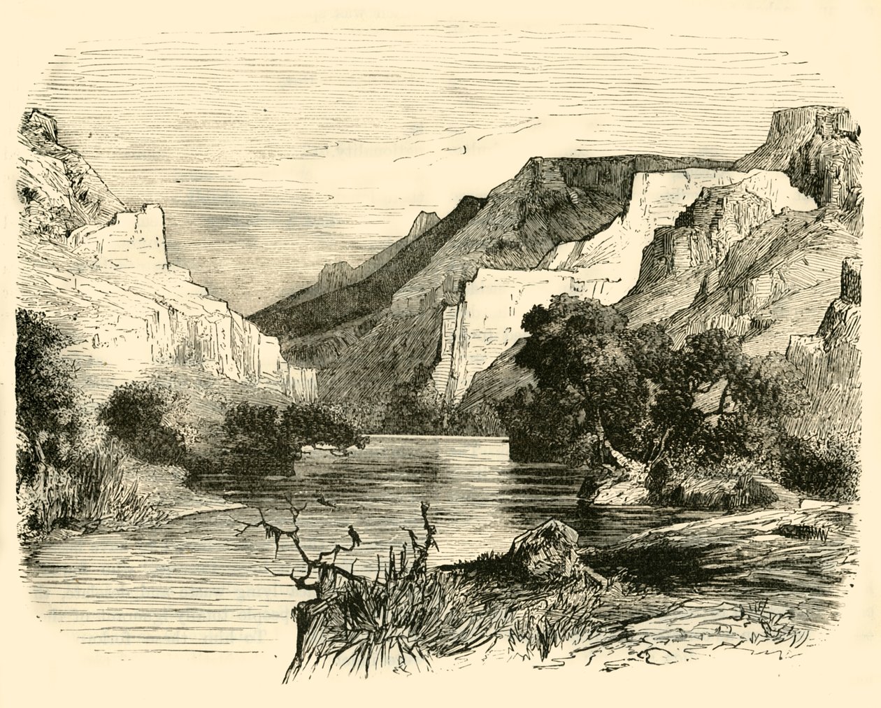 Dolina Tempe, 1890. autorstwa Unbekannt