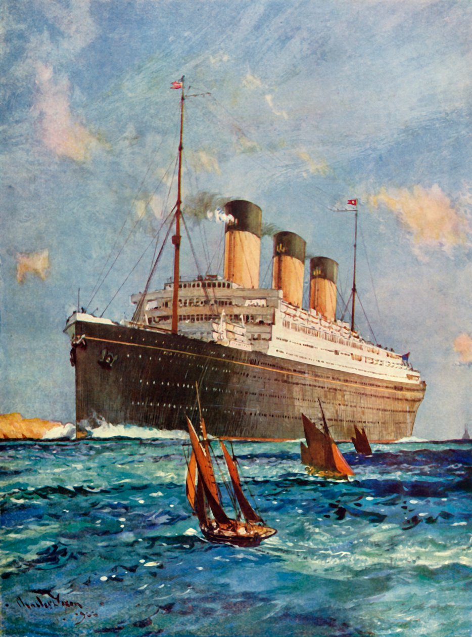 Majestic White Star Liner, . autorstwa Unbekannt