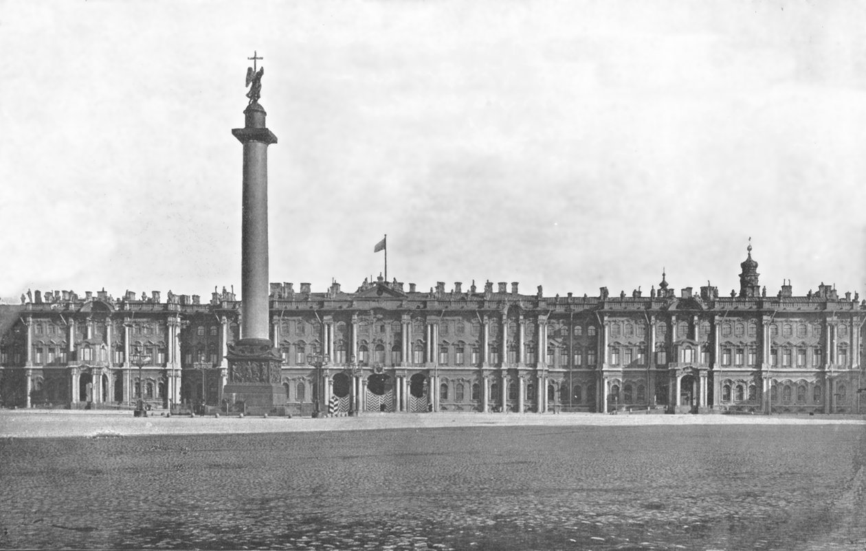 Pałac Zimowy, Sankt Petersburg, Rosja, 1895. autorstwa Unbekannt