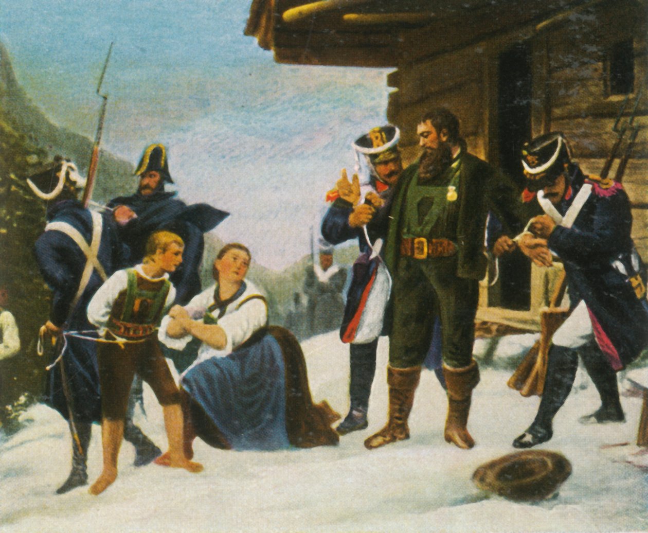 Schwytanie Andreasa Hofera, 1809, 1936. autorstwa Unbekannt