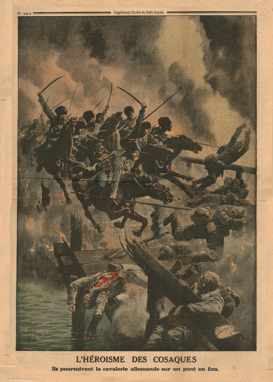 Bohaterstwo Kozaków, 1915. autorstwa Unbekannt