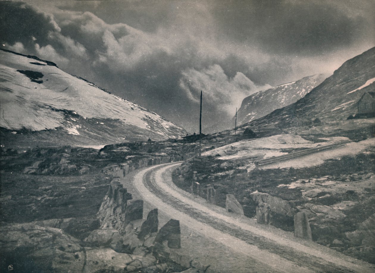 Górska droga Grotli - Stryn, 1914. autorstwa Unbekannt