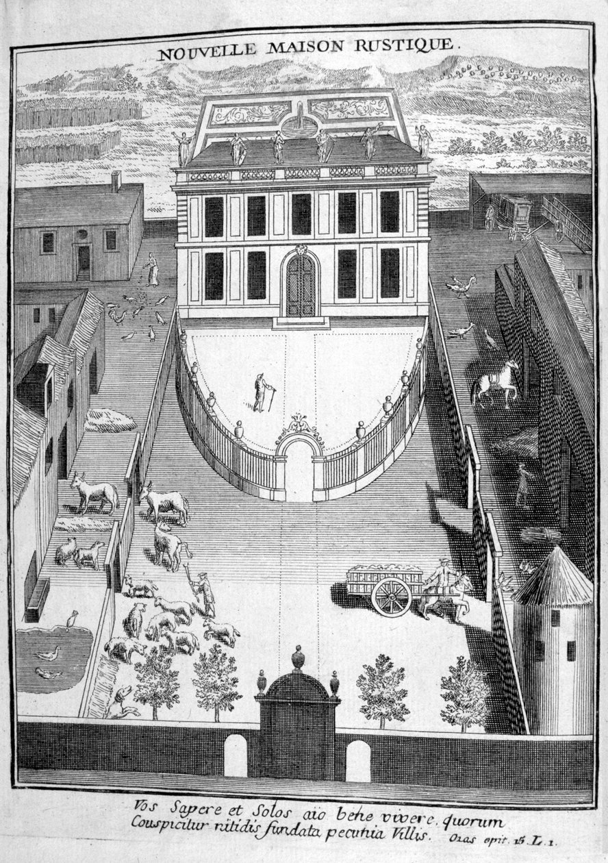 Nowy dom rustykalny, 1775 autorstwa Unbekannt