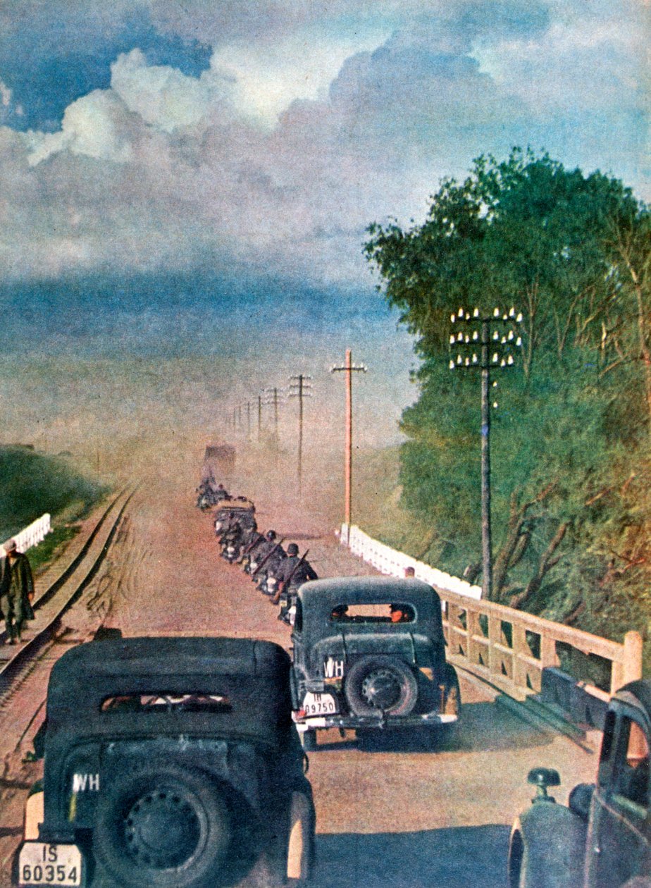 Droga do niemieckiej ofensywy, Rosja, 1942 autorstwa Unbekannt