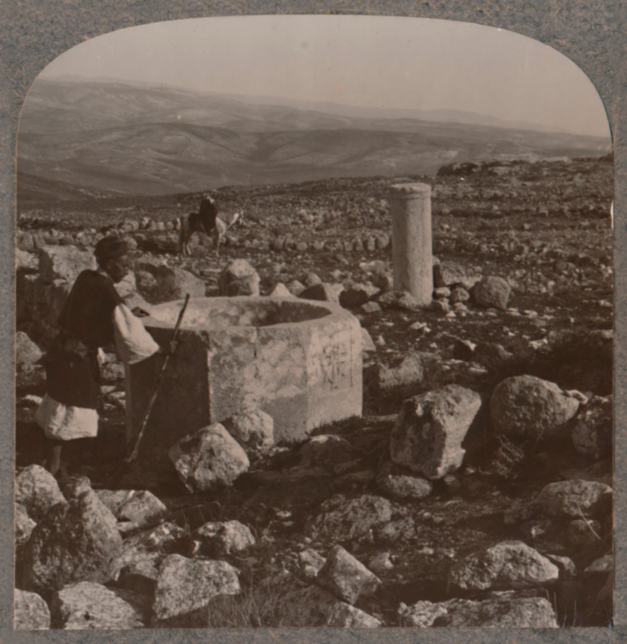 Ruiny Tekoa, ok. 1900 autorstwa Unbekannt