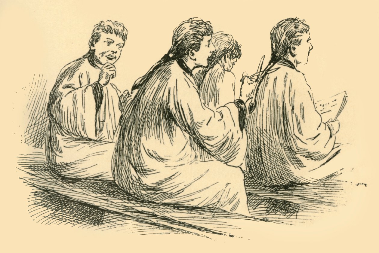 Kuszący warkocz, 1907. autorstwa Unbekannt